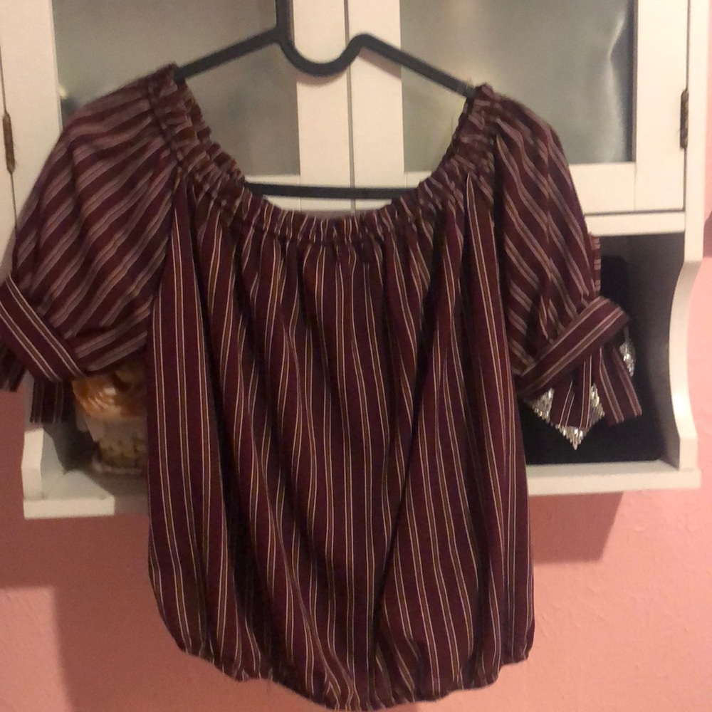 Cute off the shoulder top